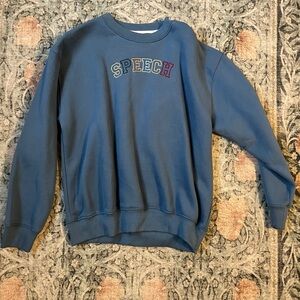 Gildan Blue Crew Neck Sweater